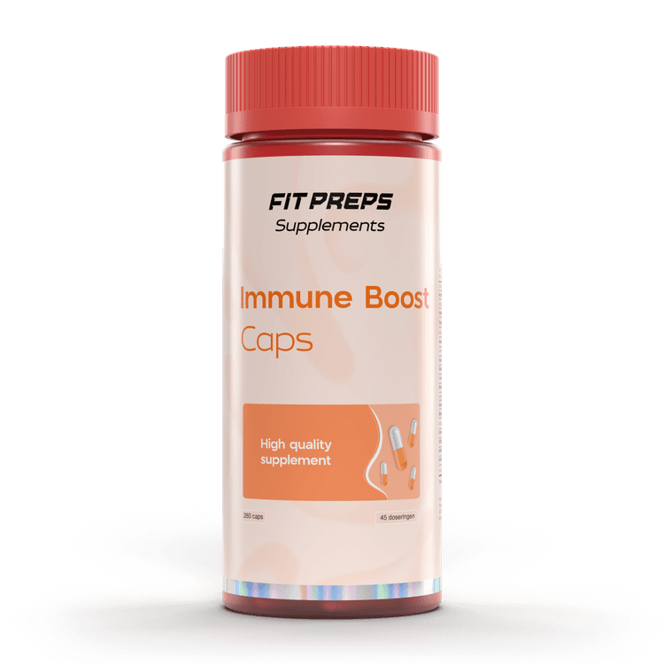 Immuno + (Magnesium, Vitamine C, Zinkglycinaat, Koperbisglynaat, Vitamine A, Vitamine D, L-lysine, Glucosamine sulfaat 2KCI, Astragalus, Bijenpropolis, Vlierbes 5:1-extract,  olijfbladextract, wellmune bėta-glucaan, knoflook extract.)