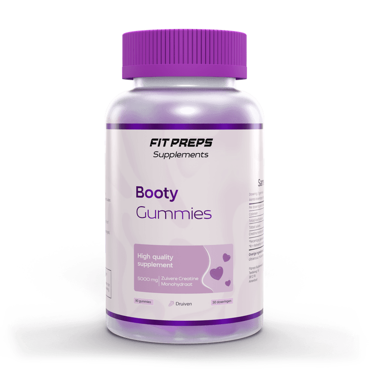 Booty gummies Druif (5000 mg creatine monohydraat)